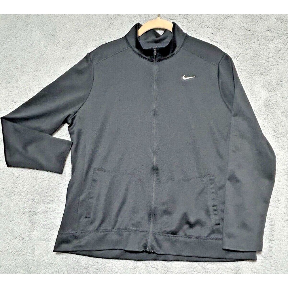 Nike Dri Fit Track Jacket Womens XL Full Zip Gorpcore Athleisure
